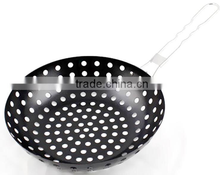 Ex-Factory Price Folding Handles Non-Stick BBQ Grill Pan bbq pan BT-BBQ106