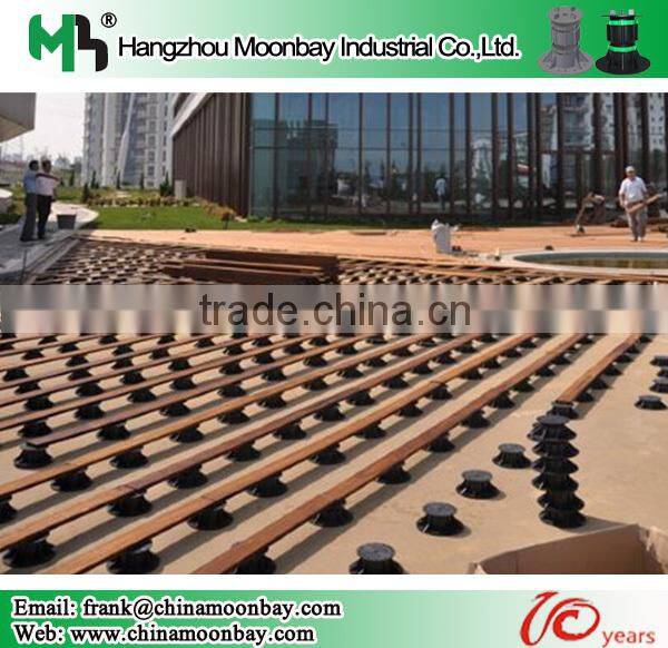 plastic pedestal---support system for decking