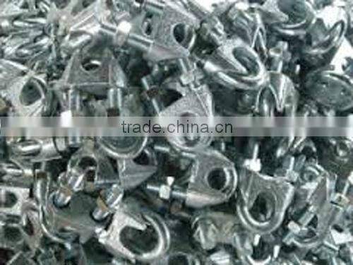 DIN741 malleable wire rope clips galvanised
