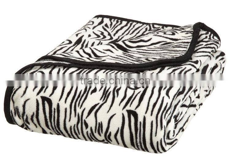 New Products Shaoxing supplier Knitted borrego blanket