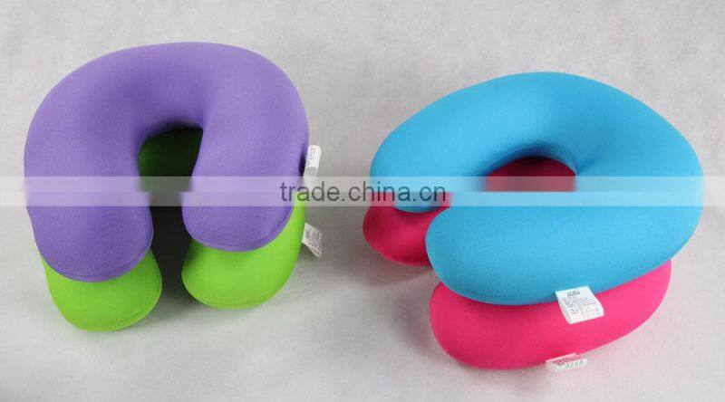 Solid color spandex neck pillow,many colors for your choose