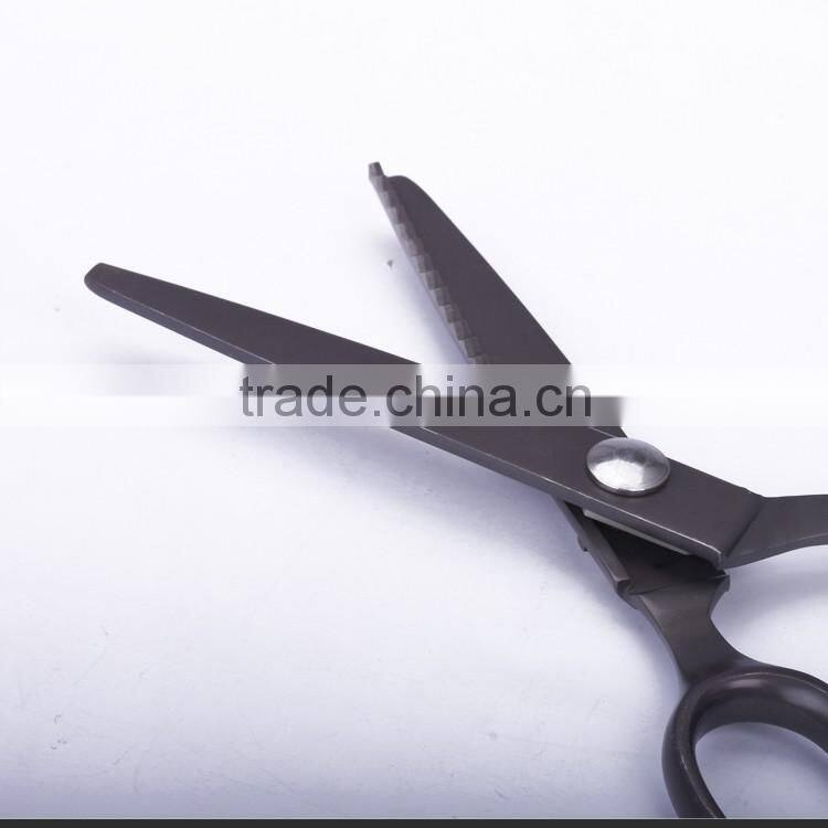 S45.8010-2016 New style high quality full stainless stee coating titanium pinking shears
