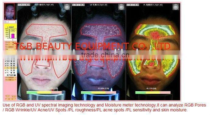 hot sell Facial Skin Analyzer Machine