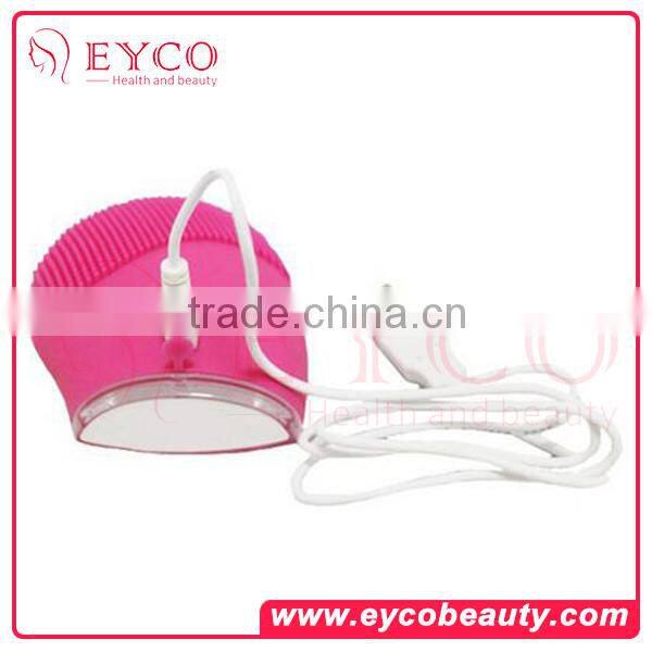 As Seen On TV 2016 Best Silicone Facial Brush Sonic Facial Cleansing brush EYCO BEAUTY