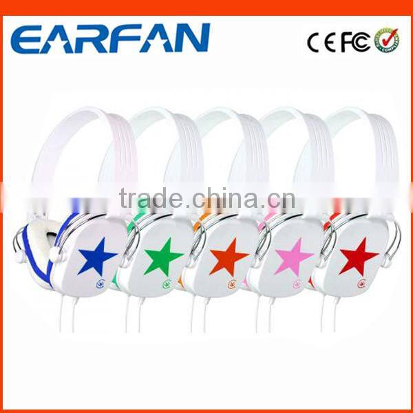 FSG-M122 Colorful stereo headphone with diamond decoration