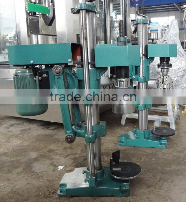 semi-automatic bottle capping machine/beverage bottle sealing machine/can bottle capping machine