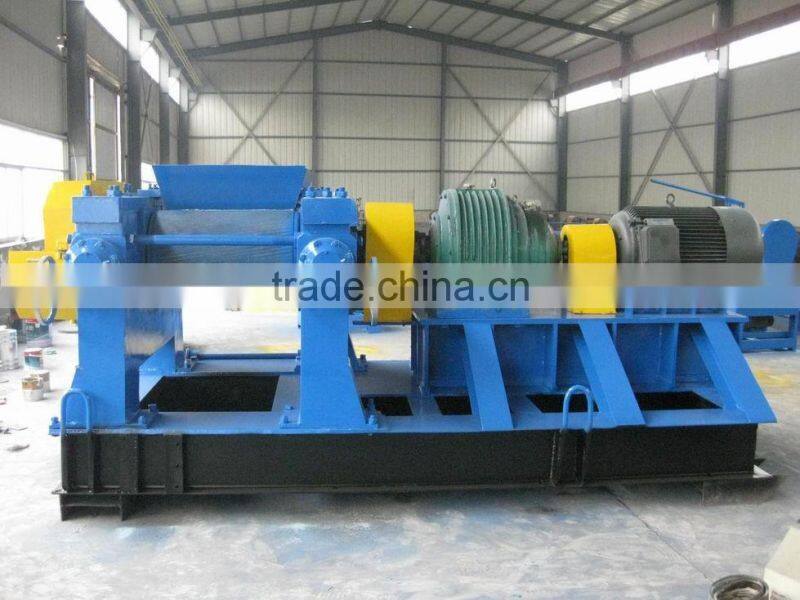 whole tire/tyre shredder for sale-waste tire recycling plant