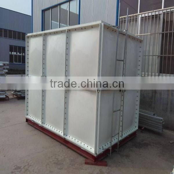 Factory price FRP square plastic water tank in newest