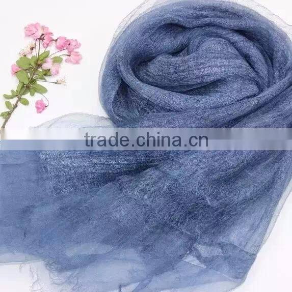 New Products Lady Fashionable silk muslim square scarf