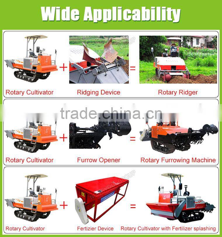 Cheap Rotary Hoe Tiller Factory Land Tillage Machine Paddy Field Applicable 1GZ-150