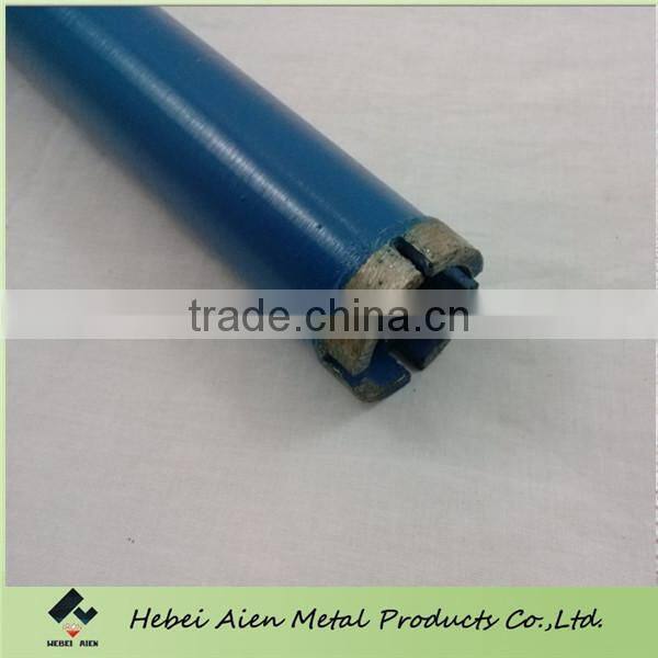 stone and concrete using diamond core drill bits