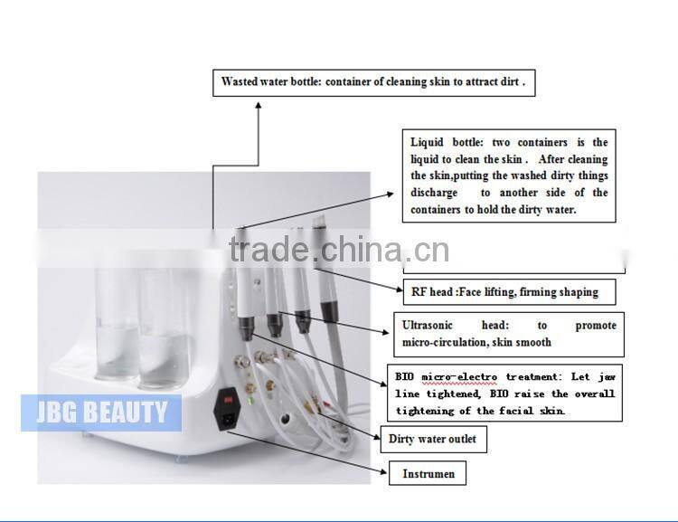 Bubble water facial peel machine face lift wrinkle removal machine