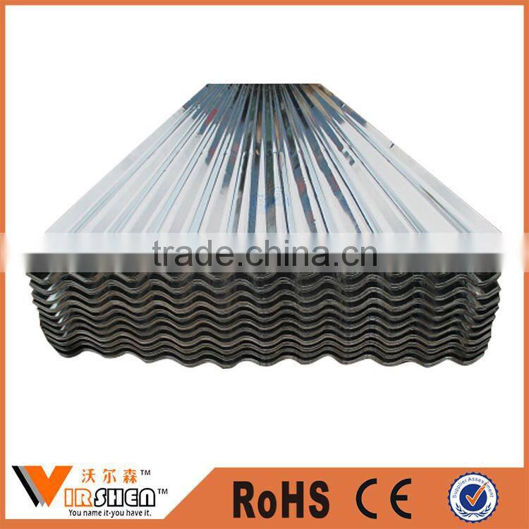 China Special color coated roofing steel sheet corrugated GI PPGI