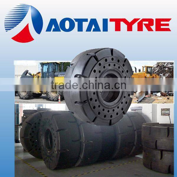 High performance 17.5-25 20.5-25 23.5-25 26.5-25 wheel loader industrial Solid tire