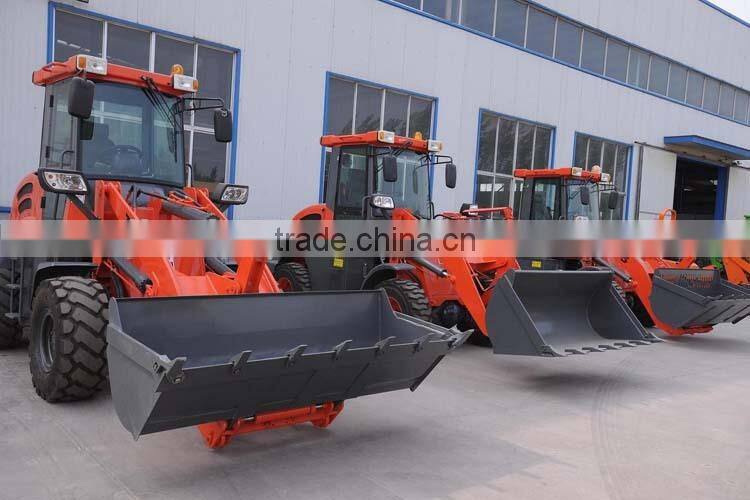 China Construction Machinery 0.7 m3 Fornt Loader 1500kg Wheel loader hot sale.