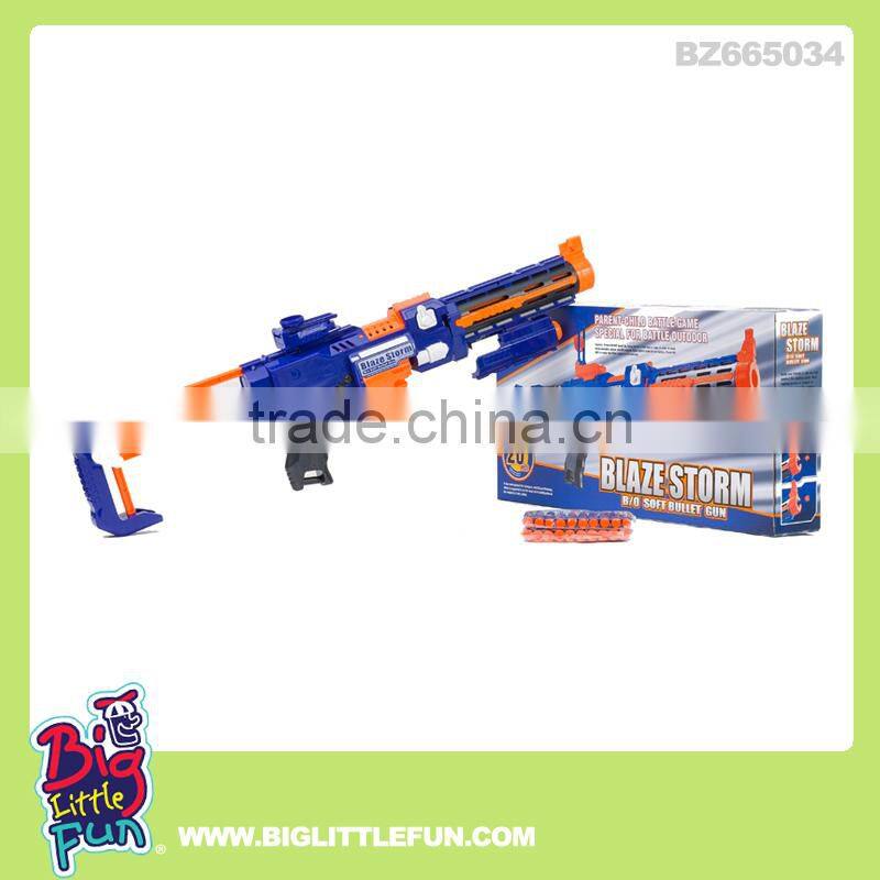 Soft air gun with 10 soft bullets