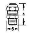 Stainless steel full cone spray nozzle
