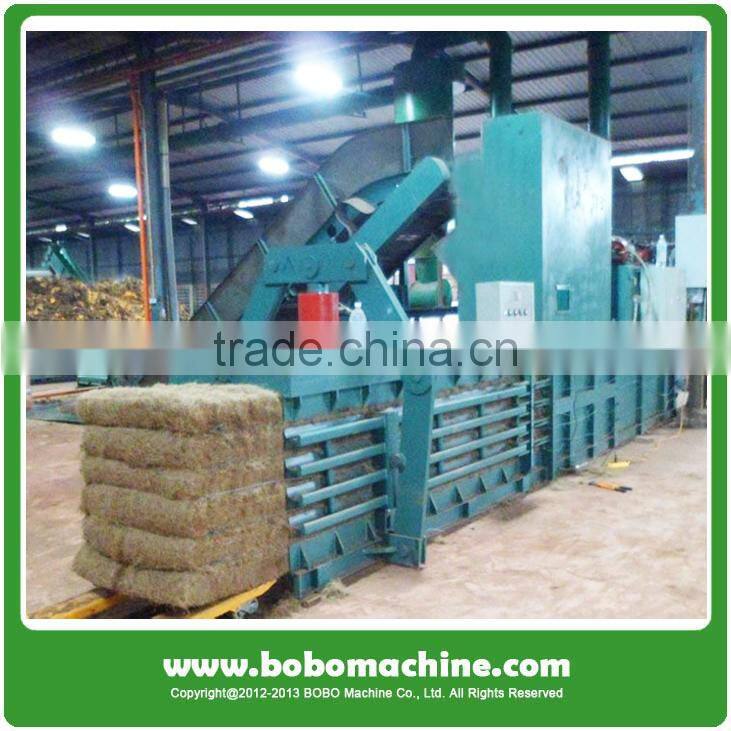 Full automatic alfalfa hay baler press