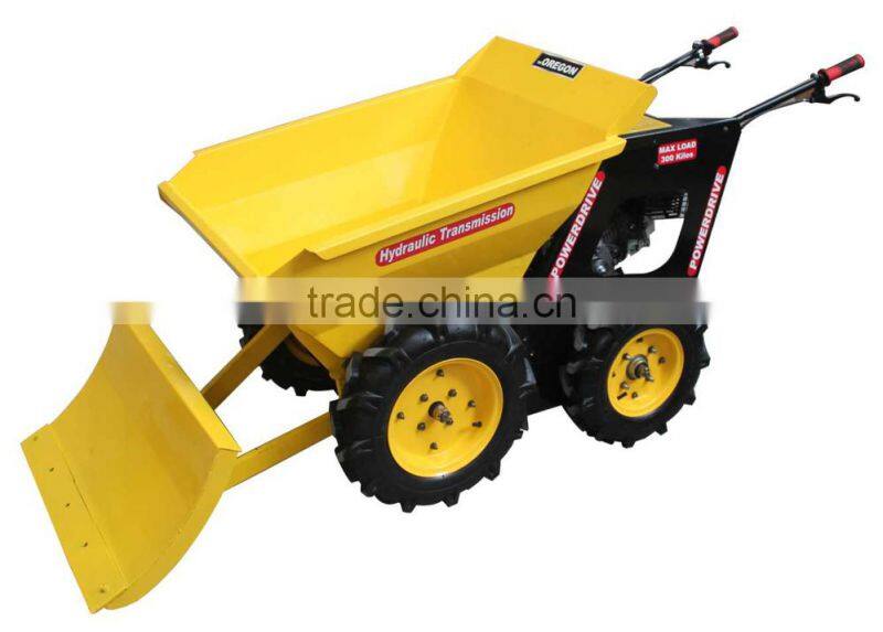 new design motorized wheel barrow with 7.0HP engine