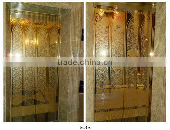 Yuanda professional luxury hotel passenger elevator