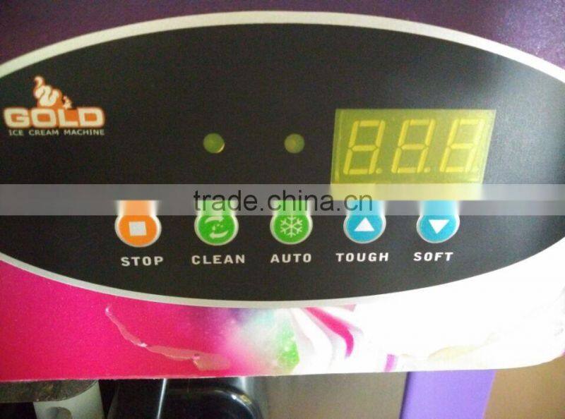 Counter top Commercial 3-flavor ice cream machine BQL-839T TEL: 0086-13632272289