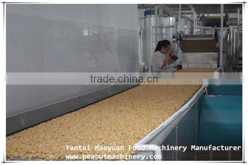 Continuous Frying Broad bean production line / Continuous Frying nut Machine