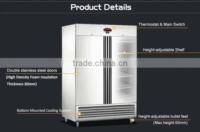 Hotel Commercial Auto Defrost Refrigerators No Frost/Heavy Duty Refrigerator/Vertical Refrigerator