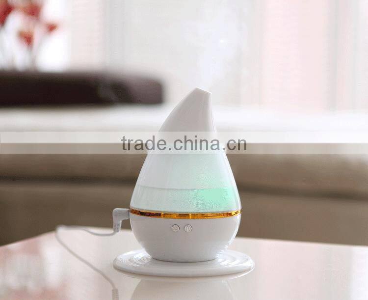 Creative water drop type air freshener ultrasonic humidifier