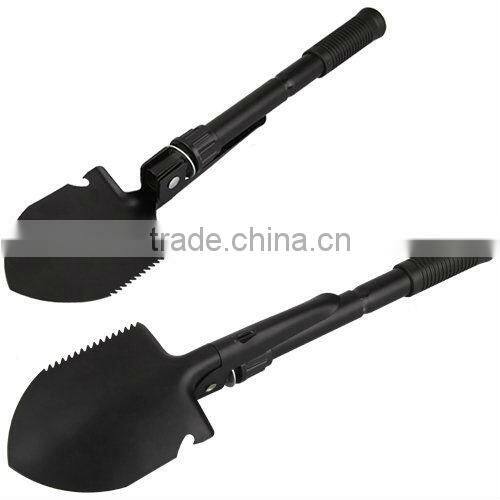 Folding Foldable Shovel Spade Emergency Garden Camping Hiking Tool