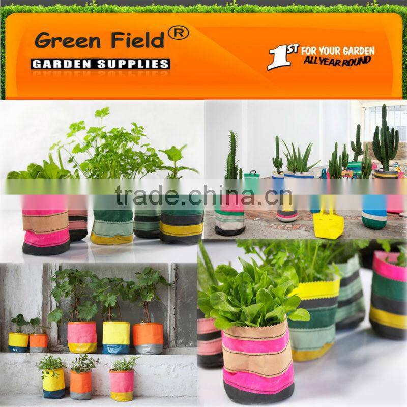 Garden canvas fabric pots 1 gallon,flower pot fabric pots 1 gallon
