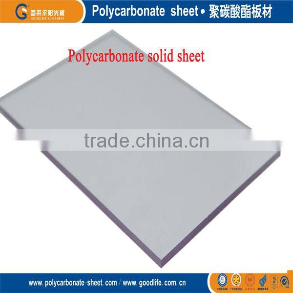 3mm thick clear polycarbonate flat sheet