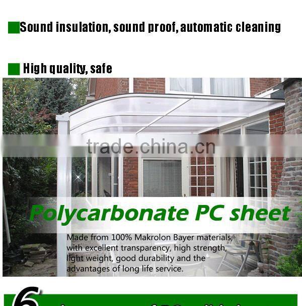 DIY PC gazebo shed,aluminum alloy pc garden party tent.sunshade