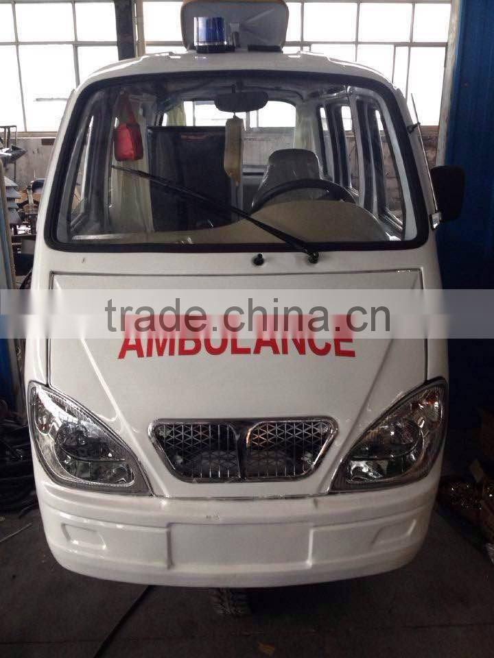 China Supplier Good Capacity 200CC Engine Good Capacity Ambulance Car Price