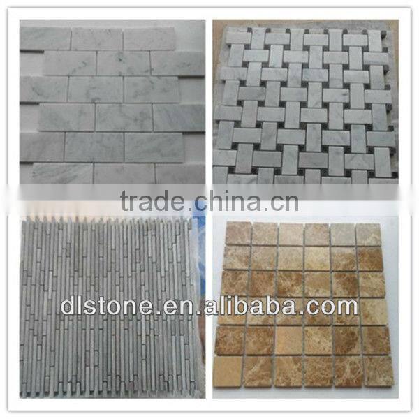 Marble Waterjet Mosaic Pattern DL-WMP-01,luxary decorative stone