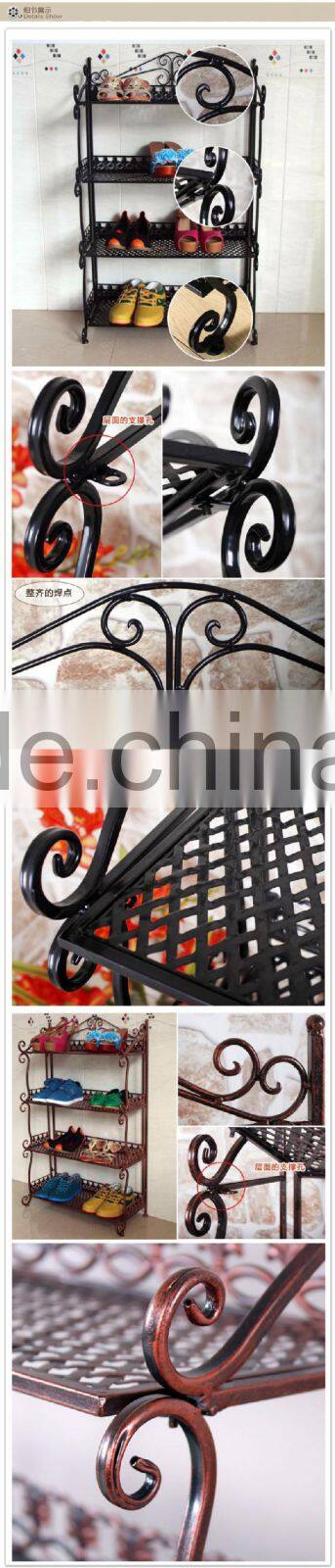 Vivinature metal wire steel shoes racking and storage shelves