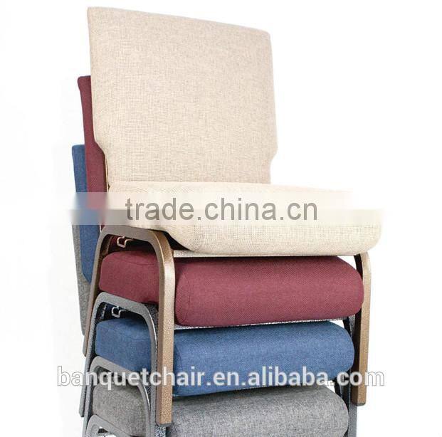 Padded Stacking wholesale church chair Used