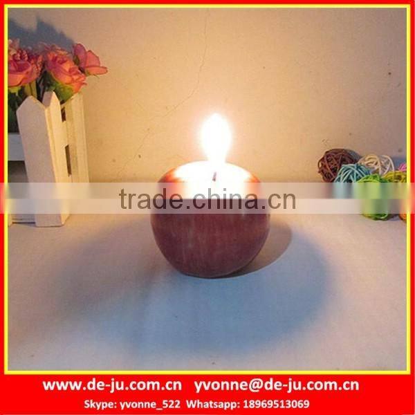 Lovely Birthday Gift Red Large Apple 3 Inch Candle Fragrance