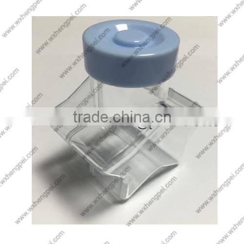 Transparent cleverish portable cute star plastic storage jewelry box kit