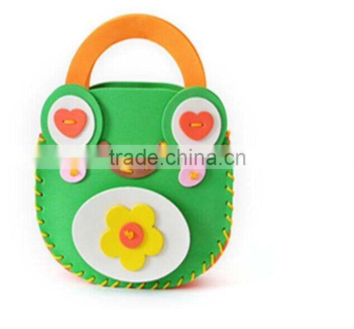 16053013 factory directly selling for Children handmade ready cutting eva winmill kit