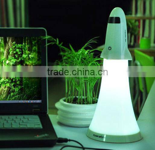 supply creative fashion LED Lamp+flashlight --White