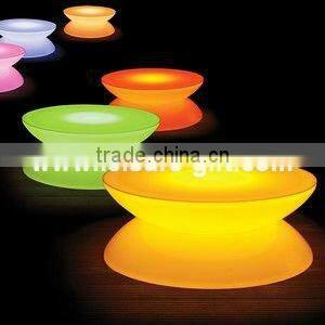 FO-8524 Led bar furniture set,led bar table&stool,led light furniture