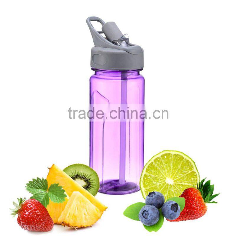 2016 new productrs BPA FREE flip top double wall tritan water bottle