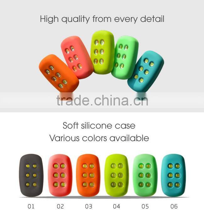 Battery free self-powered safety light for night runner outdoor light