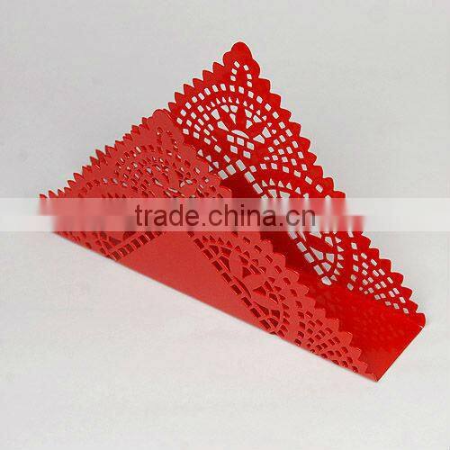 Chinese paper-cutting style paper napkin holder