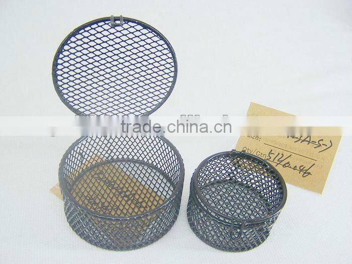 Set of Two metal chocolate gift packaging box