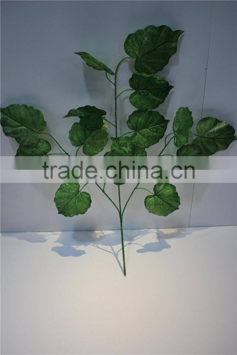 brand name artificial plants artificial leaf branch green leaf decor gingko leaf