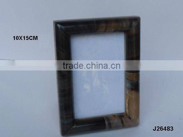 Thin antique blue colour Bone Mosaic Photo frame Available in all photo Sizes