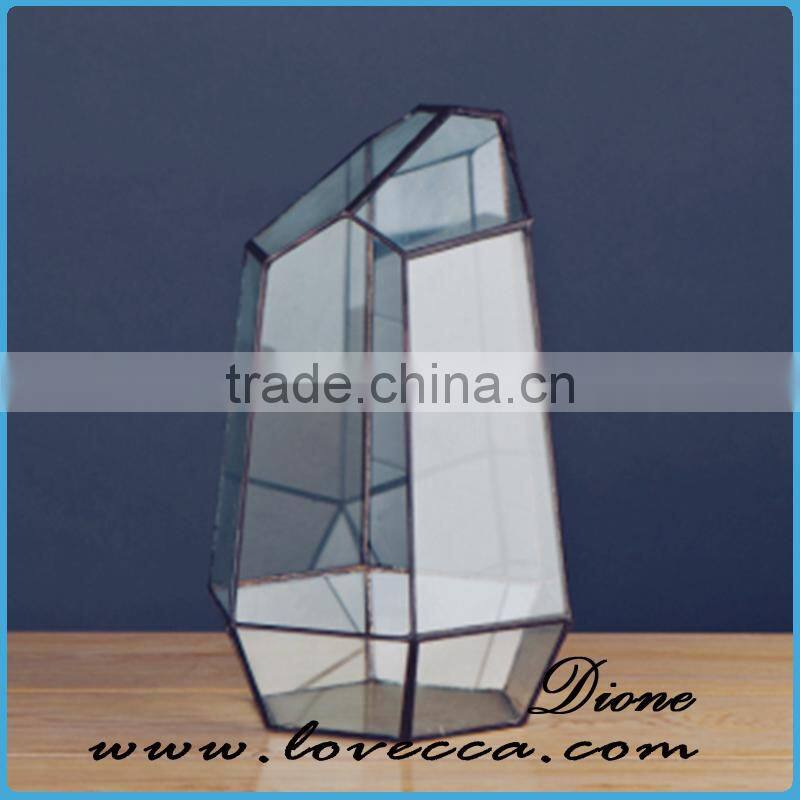 Lovely wholesale plant geometric glass terrarium glass container glass ball