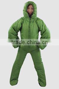 body shaped sleeping bag