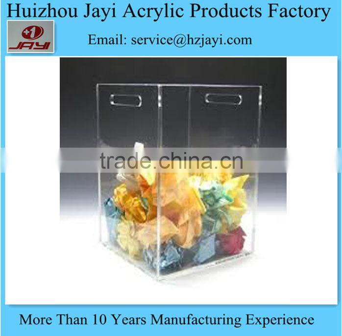 Factory wholesale acrylic storage container and storage can